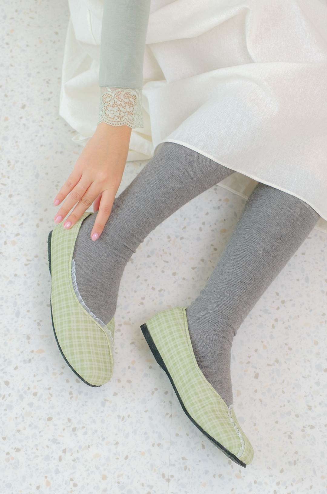 Tilly Shoes Green [PO 14 days]