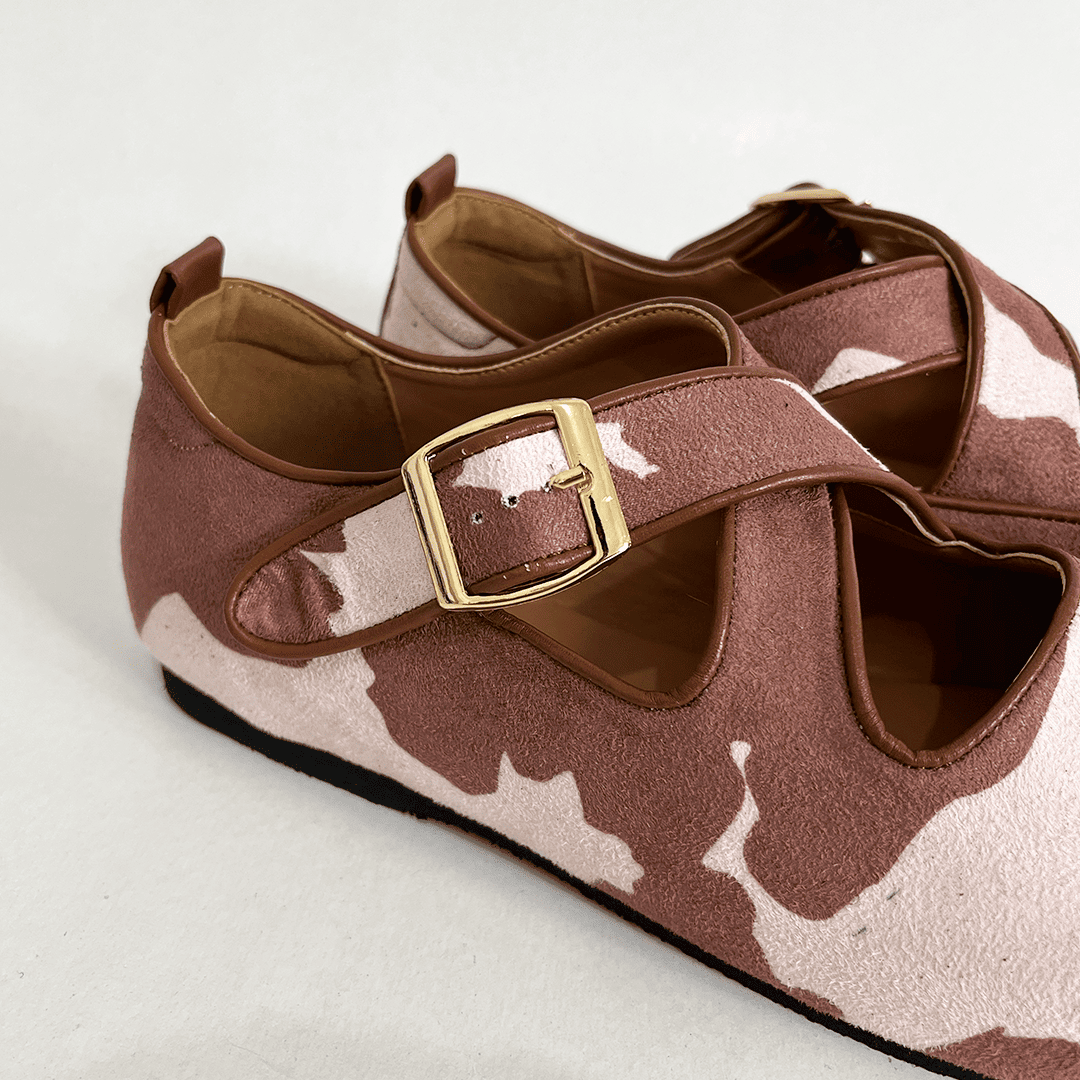 Momo Shoes Brown Pink [NEW]