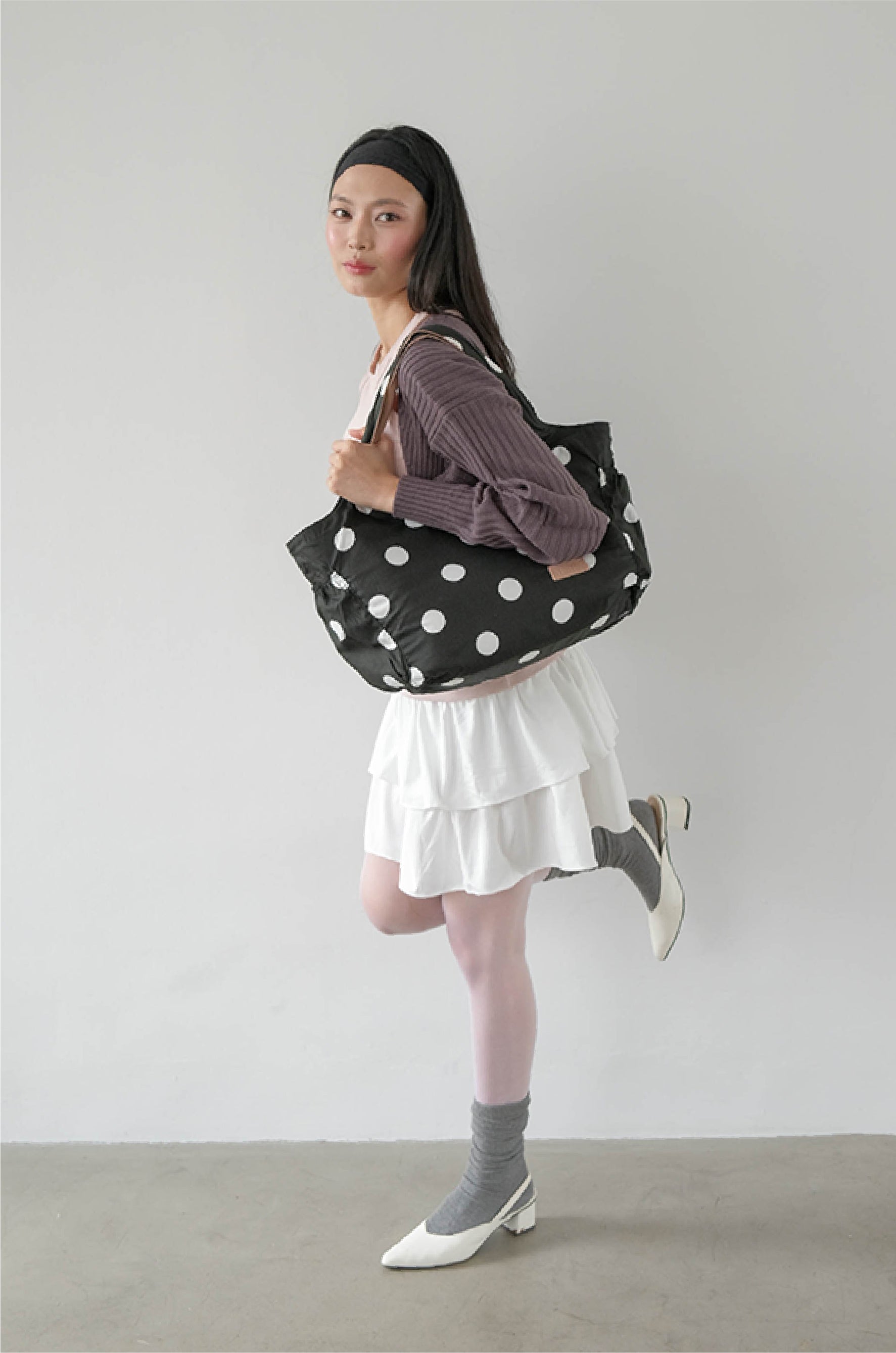 Dotty Dusty Pink