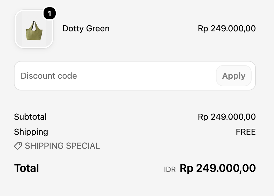 Apply a voucher and pay