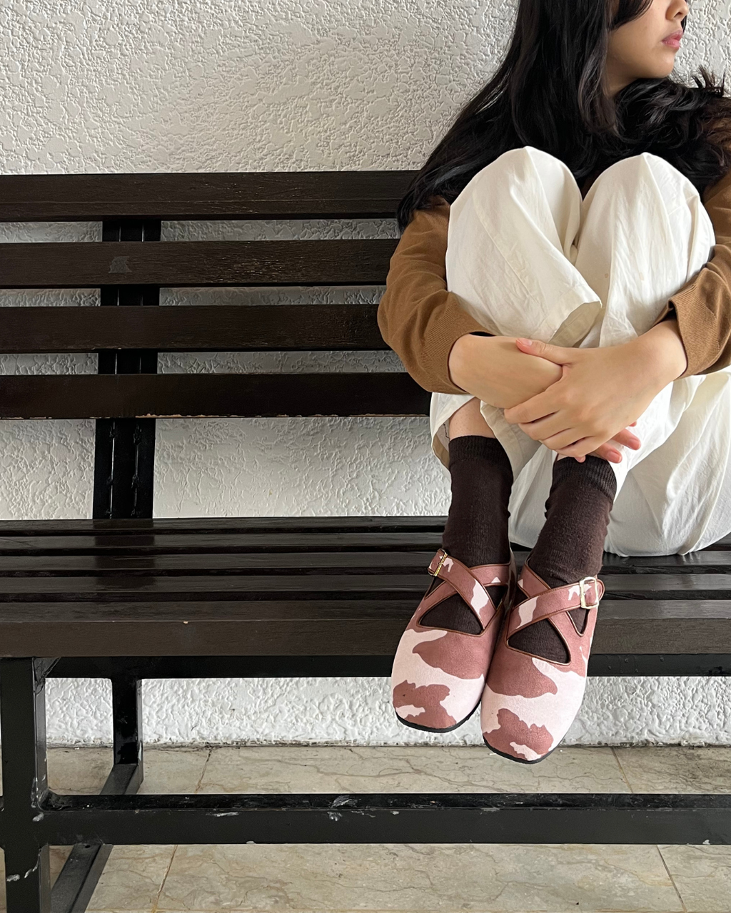 Momo Shoes Brown Pink [NEW]