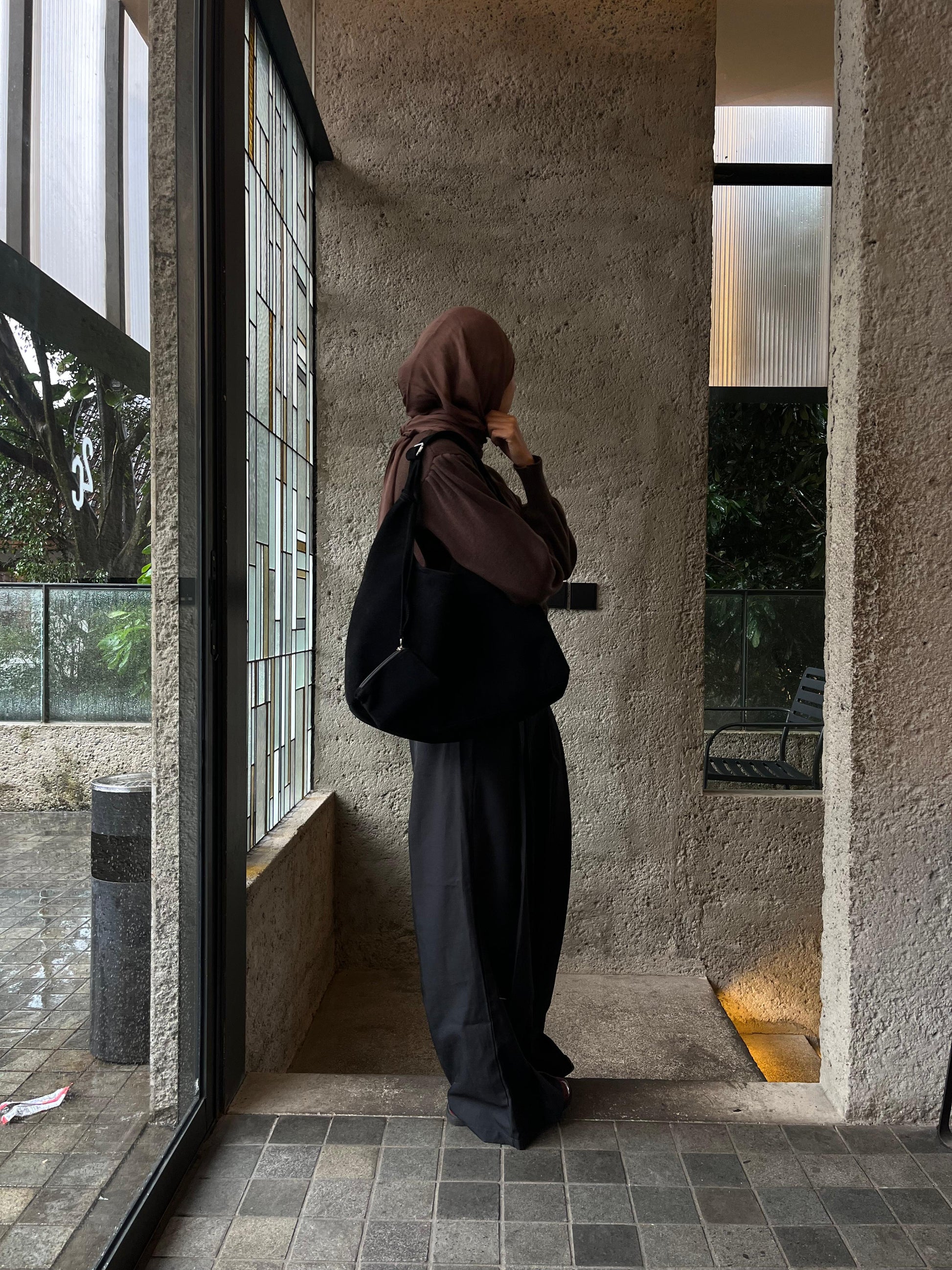 Nubuk Bags x Ana Octarina - Opera Bags Suede in Black