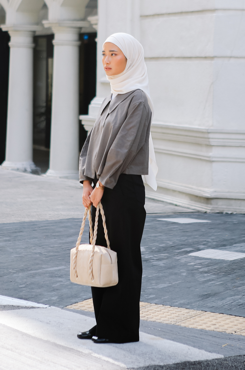 Kina Bags Suede Beige