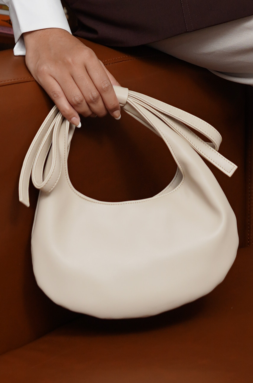 Nubuk Bags x Ana Octarina - Orby Mini in Broken White