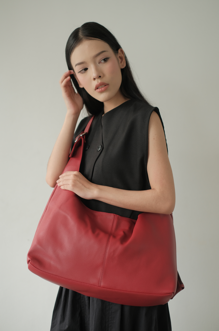 Nubuk Bags x Ana Octarina - Opera Bags in Red