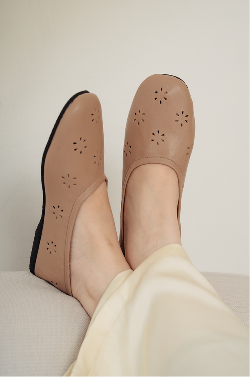 Bundle The Neutral Edit - Kala Shoes brown + Dotty Bag taupe